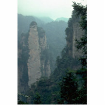Wuling berg, Wuling Yuan, chinastenformatio Photo Sculpture