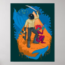 Wushu utrymmePirates™ affisch