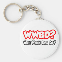 WWBD… vad skulle chefen, gör? Nyckel Ringar