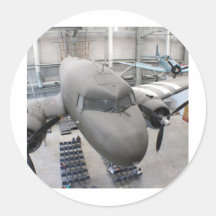 WWII-flygplan Klistermärke