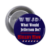 WWJD - Gör knäppas, vad skulle Jefferson Pins