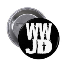 WWJD vad skulle Jesus, gör Pins