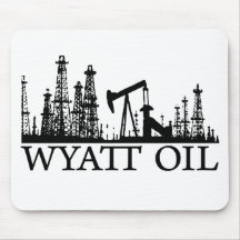 Wyatt olje-/svart logotyp musmatta
