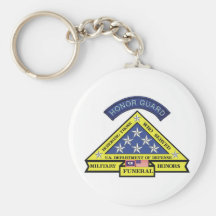 Wyoming militära begravningheder nyckelringar