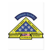 Wyoming militära begravningheder vykort
