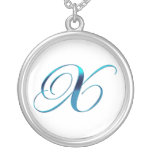 X Monogramhänge Skräddarsydda Halsband