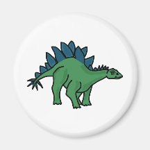 XX- StegosaurusDinosaurtecknad Magneter För Kylskåp