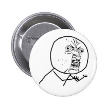 y u ingen grabb knapp med nål