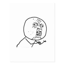 Y U INTE?? VYKORT