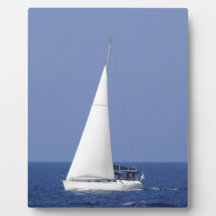 Yacht Foto Plack