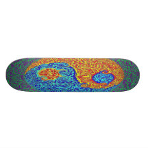 Yang-Skridsko-Squiggle Skate Board Deck