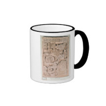 Yaxchilan överstycke, sen klassikerperiod kaffe kopp