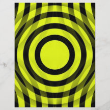 yellow_and_black_interlocking_concentric_circles flygblad designs