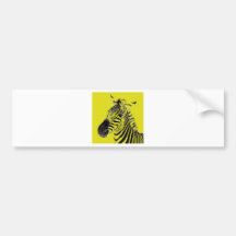 YELLOW ZEBRA BILDEKAL
