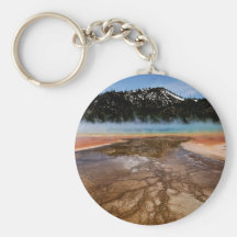 YELLOWSTONE NATIONAL PARK, GRAND PRISMATIC KEYCHAIN