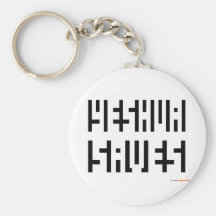Yeshua sparar logotypen nyckel ringar
