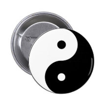 Yin stora Yang Knapp Med Nål
