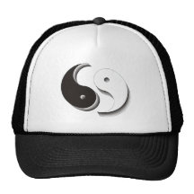 Yin Yang 3D Retrokappe