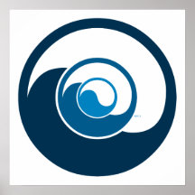 Yin Yang design Affischer