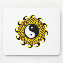 Yin Yang flätad sol Musmatta