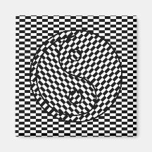 Yin Yang Fridge Magnet