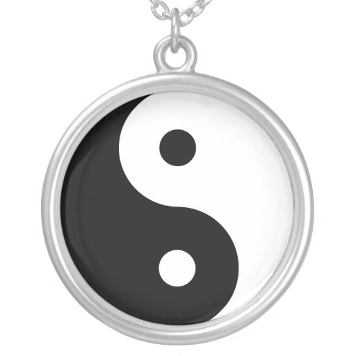 Yin Yang halsband