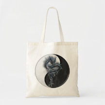 Yin Yang hänger lös den kinesiska draketotot Kasse