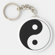 Yin Yang Keychain Nyckel Ring