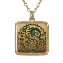 Yin Yang Magical drakar 3 Anpassningsbar Halsband
