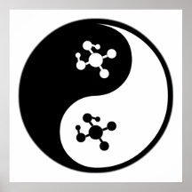 Yin Yang molekylär biologi Affischer