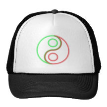 Yin Yang Neon Baseballkappe