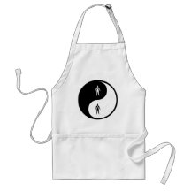 Yin Yang respiratorisk terapi Förkläden