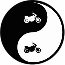 Yin Yang ridning Acrylic Cut Outs
