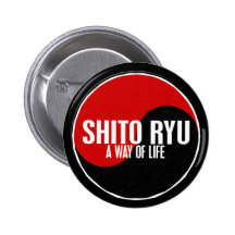 Yin Yang Shito Ryu 1 Knapp Med Nål