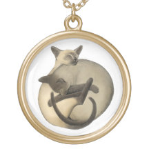 Yin Yang Siamese katthalsband