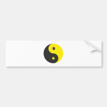 Yin Yang Sonne Mond sun moon Autosticker