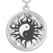 Yin Yang Splatter Skräddarsydda Halsband