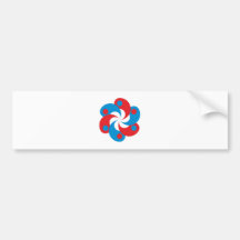 Yin Yang Strudel whirlpool Autosticker