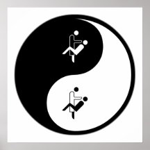 Yin Yang tand- hygien Print