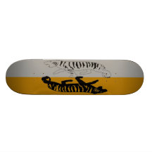 YIN & YANG TIGRAR SKATE BOARD DECK