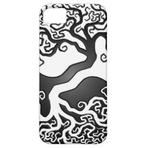 Yin Yang träd iPhone 5 Case-Mate Fodral