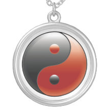 Yin Yang undertecknar - anpassadehängehalsbandet