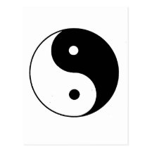 Yin__Yang Vykort