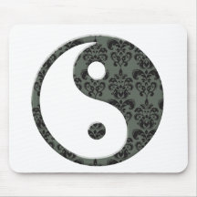 Ying Yang damast Mus Matta