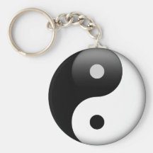 Ying Yang - Yin och Yang Taoism Nyckel Ringar