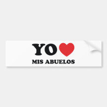 Yo Amo Mis Abuelos Bildekaler