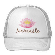 Yoga för Namaste lotusblommablomma Keps