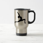 YogaSilhouettetravel mug Muggar