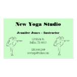 Yogastudiovisitkort