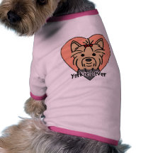 Yorkie älskare djur shirt